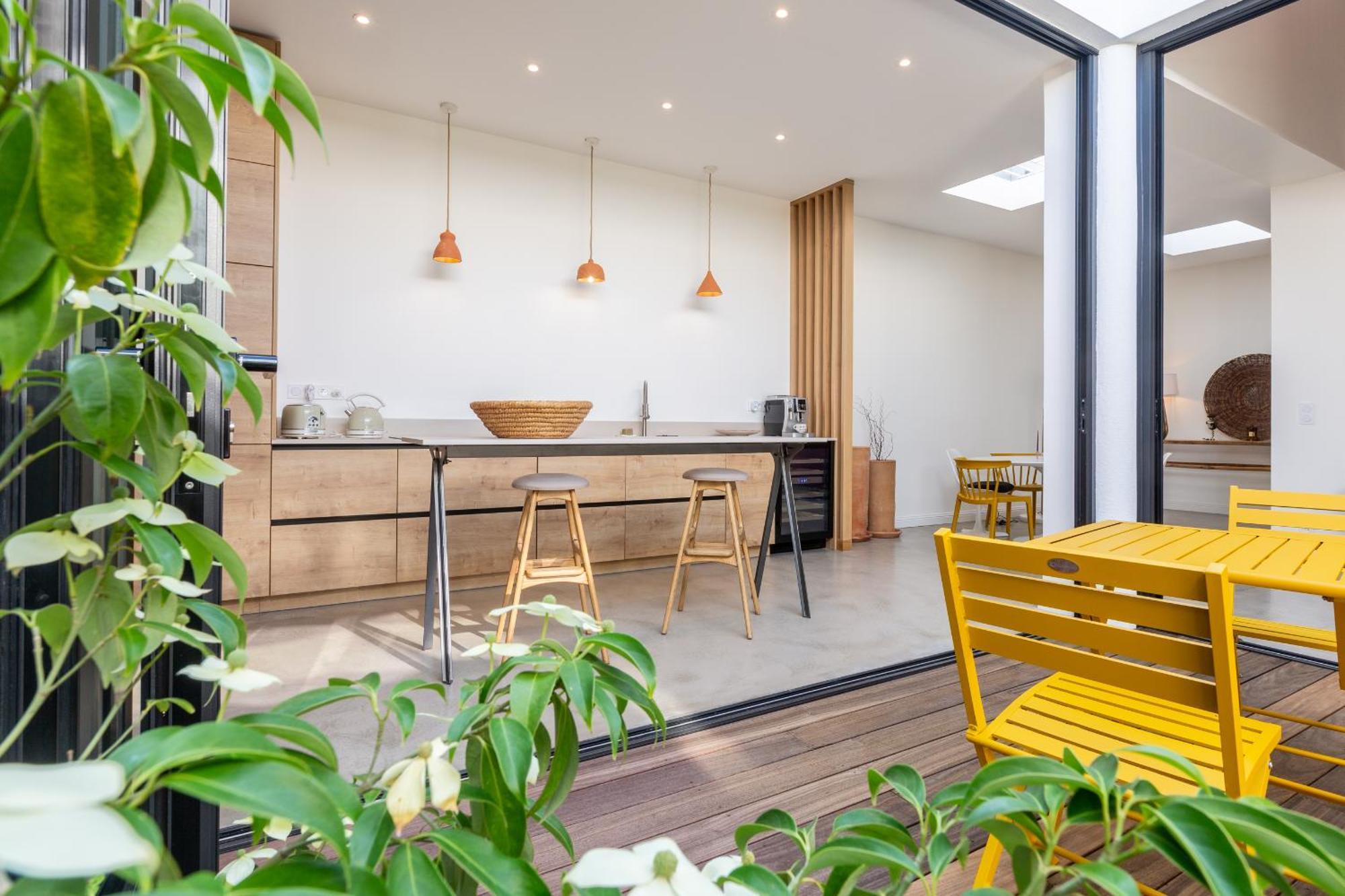 Maison-Loft De Standing Autour De Son Patio Ван Екстериор снимка